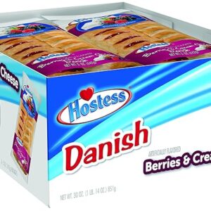 HOSTESS DANISH BERRIES & CREAM CHEESE 6CT