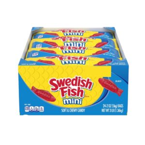 SWEDISH FISH CHEWY REGULAR 3OZ 24CT