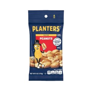 PLANTERS SALTED PEANUTS 6OZ
