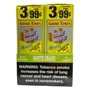 GT CIGAR FOIL 3/.99 WHITE GRAPE 30CT