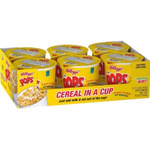 CEREAL CUP 1.5OZ CORN POPS 6CT