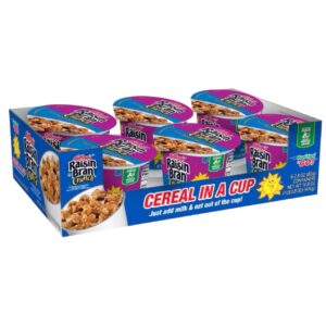 CEREAL CUP RAISIN BRAN 6CT