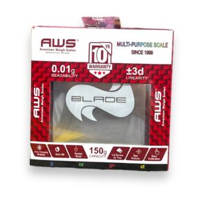 AWS BLADE SCALE 150 X 0.01G RED EACH