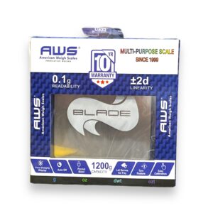 AWS BLADE SCALE 1200 X 0.1G BLUE EACH