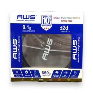 AWS AXIS 650 X 0.1G BLACK EACH