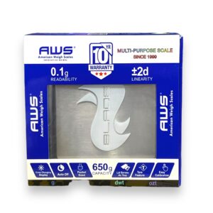 AWS BLADE SCALES 650 X 0.1G GRAY EACH