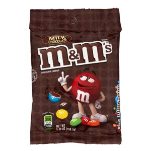 PEG M&M MILK CHOCOLATE 5.3OZ