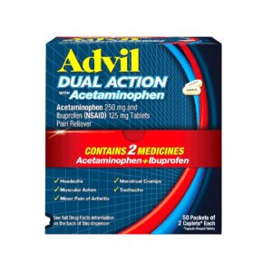 2PK ADVIL DUAL ACTION 25CT