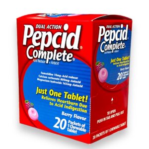 PEPCID COMPLETE BERRY FLAVOR CHEWABLE 1/20CT
