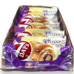 7DAYS CROISSANT PEANUT BUTTER CREME & JELLY 6CT
