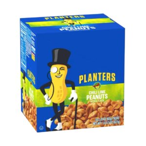 PLANTERS CHILI LIME PEANUTS 2.25OZ 10CT