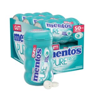 MENTOS PURE 50PCS FRESH WINTERGREEN 6CT