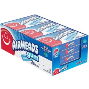 AIR HEAD GUM BLUE RASPBERRY 12CT