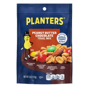 PLANTERS TRAIL MIX PEANUT BUTTER CHOCOLATE 6OZ