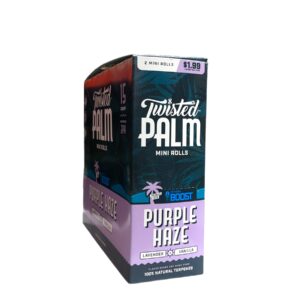 TWISTED PALM MINI ROLLS 2/$1.99 BOX 15CT PURPLE HAZE