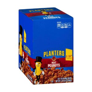 PLANTERS TUBE HEAT PEANUTS 1.75OZ 18CT 2/1.09