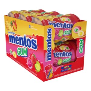 MENTOS PURE 50PCS TROPICAL RED FRUIT LIME 6CT