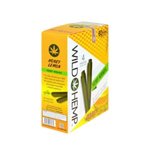 WILD HEMP WRAPS 4/.99 HONEY LEMON 20CT