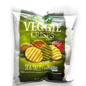 PEG SNYDER VEGGIE CRISPS SEA SALT 1.25OZ