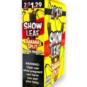 SHOW LEAF 2/$1.29 BANANA SPLIT 15CT