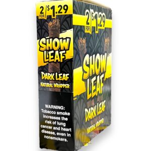 SHOW LEAF 2/$1.29 DARK LEAF 15CT