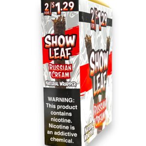 SHOW LEAF 2/$1.29 RUSSIAN CREAM 15CT