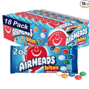 AIRHEAD BITES 2.0OZ ORIGINAL FRUIT REGULAR 18CT