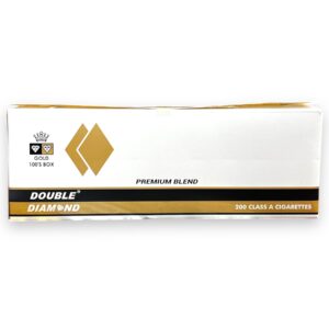 DOUBLE DIAMOND CIGARETTE 100 GOLD LIGHT