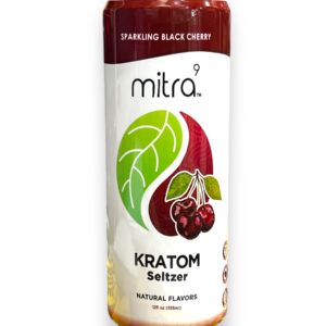 MITRA-9 KRATOM 12OZ CAN - BLACK CHERRY