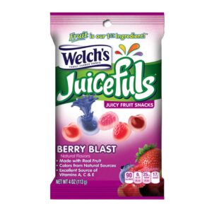 PEG WELCH'S JUICEFULS BERRY BLAST 4OZ