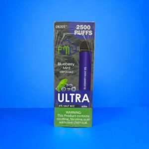 FUME ULTRA BLUEBERRY MINT 2500 PUFFS 10CT