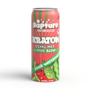 RAPTURE KRATOM SELTZER 55MG 12CT -SOUR WATERMELON