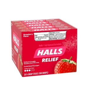HALLS STRAWBERRY 9/20CT