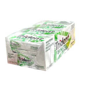 TRIDENT WHITE 9CT SPEARMINT