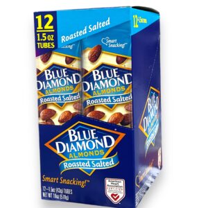 BLUE DIAMOND ALMONDS ROASTED SALTED 1.5OZ 12CT
