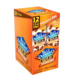 BLUE DIAMOND ALMONDS BOLD HABANERO BBQ 1.5OZ 12CT
