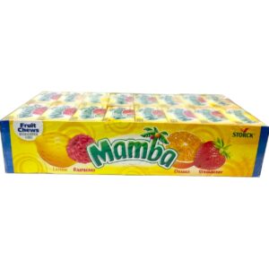 CM. MAMBA FRUIT CHEWS ASSORTED 48CT