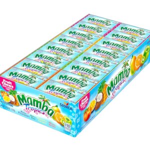 CM. MAMBA FRUIT CHEWS TROPICS 48CT