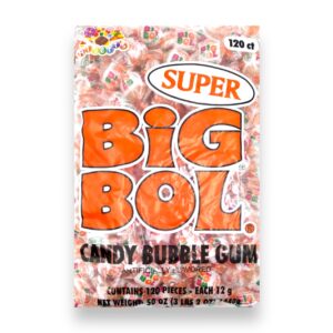 CM. BIG BOL SUPER BUBBLE GUM 120CT