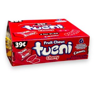 TUENI FRUIT CHEWS 36CT 0.93OZ - CHERRY