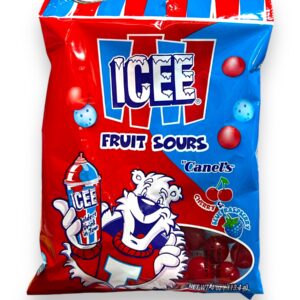 ICEE FRUIT SOURS  4OZ CHERRY & BLUE RASPBERRY
