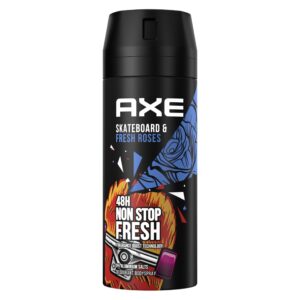 AXE BODYSPRAY 150ML SKATEBOARD AND FRESH ROSES
