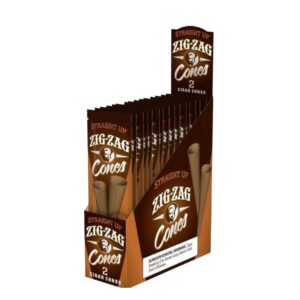 ZIG-ZAG CIG CONES STRAIGHT UP 2/15CT