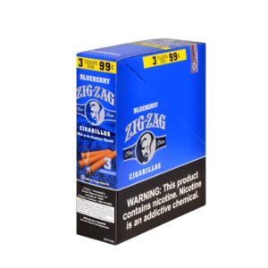 ZIG ZAG CIGAR 3/.99 BLUEBERRY