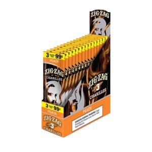 ZIG ZAG CIGAR 3/.99 PEACH