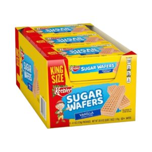 KEEBLER SUGAR WAFFER KING SIZE VANILLA 4.4OZ 9CT