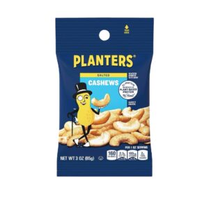 PEG PLANTERS SALTED CASHEW 3OZ