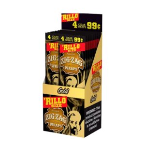 ZIGZAG RILLO 4/.99 GOLD 15CT