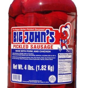 BIG JOHNS GAL PICKLE SAUSAGE JAR