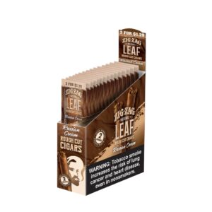 ZIG-ZAG LEAF 2/$1.29 RUSSIAN CREAM 15CT
